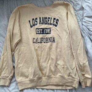 Republic Blue Los Angeles lightweight sweatshirt. Size Large